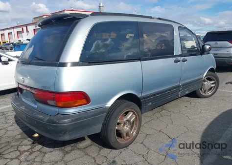 1991 Toyota Previa Le из США, поврежденный, VIN JT3AC12R6M0054071